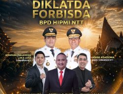 HIPMI NTT Gelar Diklatda, Rakerda, dan Forbisda di Kupang Mulai Besok